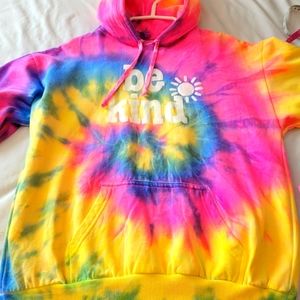 L/XL BE KIND HOODIE